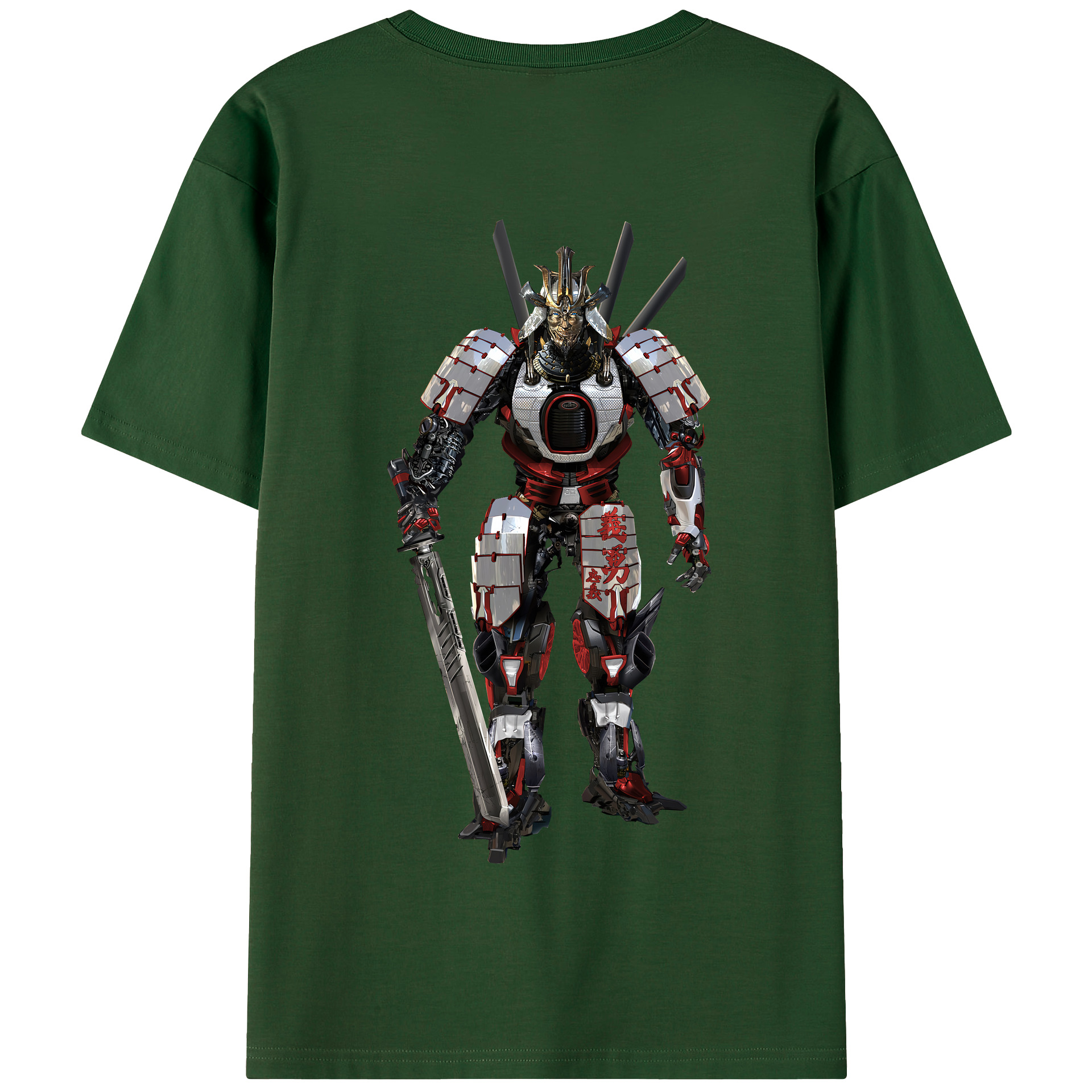 （画像用） Transformers トランスフォーマー 綿100％半袖Tシャツ（背面プリント）